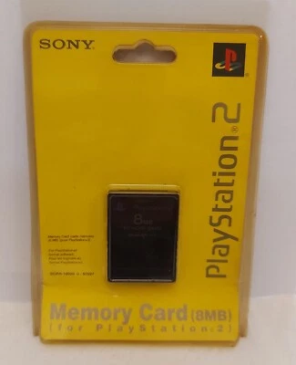 Original Sony PlayStation 2 Memory Card 8MB Magic Gate Made in Japan NOS - Image 1 of 4