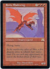 RORIX BLADEWING #224 RARE⎜Onslaught⎜2002 MTG Magic Gathering SALE: 25% Off 3+