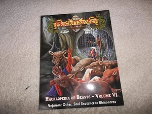 Hackmaster Hacklopedia of Beasts vol VI 6 - Picture 1 of 1