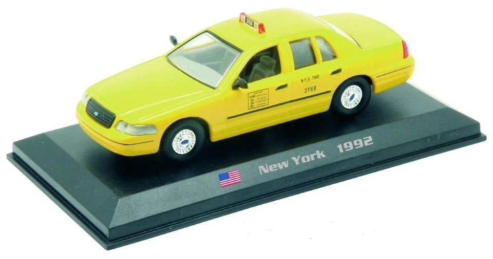 FORD CROWN TAXI NEW YORK 1992 AU 1/43 NEUF SOUS BLISTER - Photo 1/1