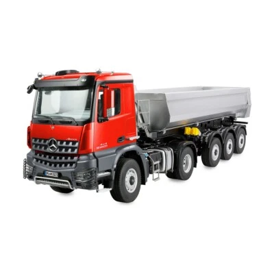 Amewi 22695 Mercedes-Benz Arocs Sattelzug mit Kippauflieger 4x4 1:14 RTR rot - Bild 1 von 4