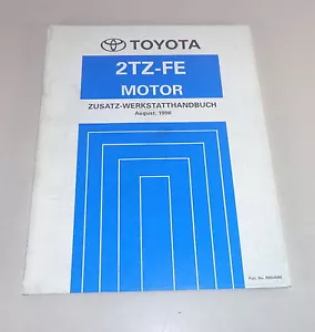 Manual de Taller Toyota Motor 2TZ-FE Integrado En Previa/Tarago Suplemento 1996 - Imagen 1 de 1