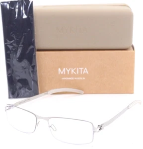 NEW MYKITA NO. 1 JORDAN COL 009 GUNMETAL CLEAR AUTHENTIC EYEGLASSES 51-16 - Picture 1 of 4