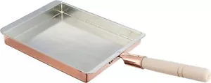 Endo Shoji EBM Kupfer Tamagoyaki Bratpfanne Kansai Typ 8 Zoll Neu - Bild 1 von 2