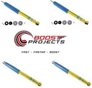 Bilstein B6 4600 Shock Absorbers  Front & Rear for 94-02 RAM 2500/3500 4WD - Picture 1 of 3