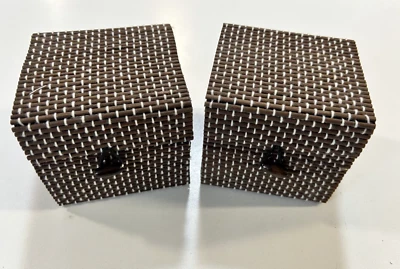 Bamboo Gift Storage Jar Candle Box Handcrafted Ecological Friendly *BR1 - Image 1 of 3