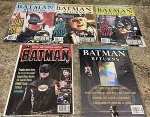 Batman Returns Offizielles Poster Magazine 5 Stück - Bild 1 von 9