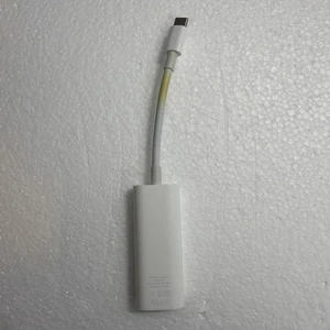 Apple Thunderbolt 3 USB-c to Thunderbolt 2 White Adapter - Picture 1 of 5