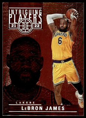 2021-22 Panini Illusions ORANGE INSERT / LeBron James - Image 1 of 2