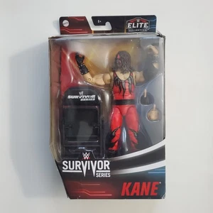 💀 WWE Elite Survivor Series Kane Action Figure w/ Chair Accessory – Mattel WWE - Picture 1 of 1