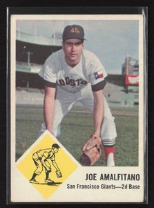 1963 Fleer #36 Joe Amalfitano - VG/EX Set Break! - Picture 1 of 2