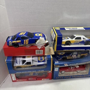 6 Die Cast Napa Race Car And Truck Lot Coin Bank Waltrip Fadden New - Picture 1 of 9
