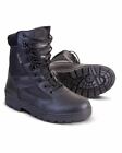 Kombat UK Half Leather Patrol Boot In Black