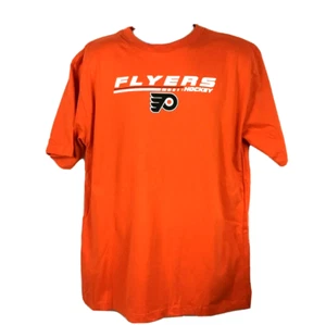 PHILADELPHIA FLYERS NHL ORANGE MEN'S T-SHIRT M L XL 2XL FREE SHIPPING - Picture 1 of 1