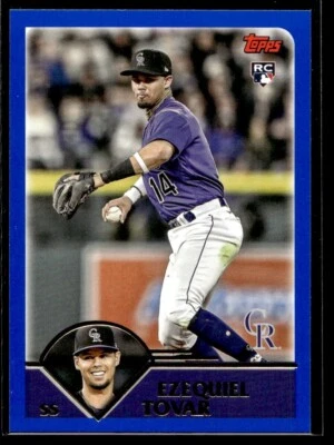 2023 Topps Archives Ezequiel Tovar Colorado Rockies #217 - Image 1 of 2
