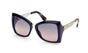 Roberto Cavalli RC 1147 92X Navy Blue Plastic Over Size Sunglasses 55-18-135 SD - Picture 1 of 1