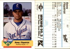 Kenny Fitzpatrick 1994 Fleer ProCards #557 Card *AutographDen*