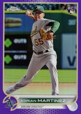 2022 Topps Chrome Update Purple Refractor Pick Your Card NM-MT