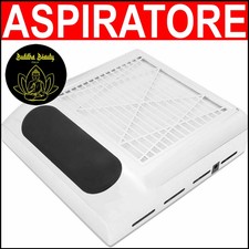 ASPIRATORE POLVERI DA TAVOLO UNGHIE NAIL ART MANICURE PROFESSIONALE 80W BQ-858-8