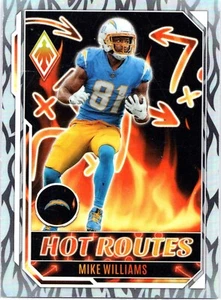 2022 Panini Phoenix - Mike Williams Hot Routes Silver #HR-17 Chargers - Picture 1 of 2