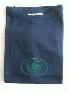 RARE VINTAGE COLLECTIBLE 1980S BJORN BORG BLUE TENNIS SHORT SL TOP MEN SM NWT - Picture 1 of 6