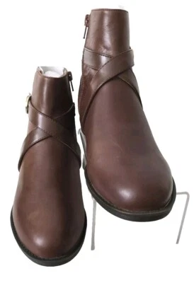 ROCKPORT WOMENS Ankle Boots VICKY BELT BOOTIE CI9746 BROWN Size UK 7 EU 41 NEW - Image 1 of 4