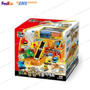 Tayo the Little Bus Construction Site Play Set with Heavy Equipment Toys Express - Picture 1 of 4