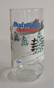 Budweiser Bier Clydesdales Pferde Glas Becher Tasse - Bild 1 von 8