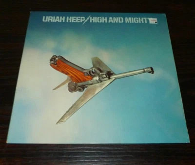 Uriah Heep- High And Mighty (1976 Vinyl LP) Germany 1st Press- Bronze 27 438 XOT Foto 1 de 4