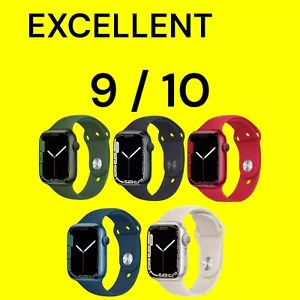 Apple Watch Series 7 41mm 45mm GPS + WiFi Aluminum Case 🔹EXCELLENT (9/10) 🔹 - Picture 1 of 21