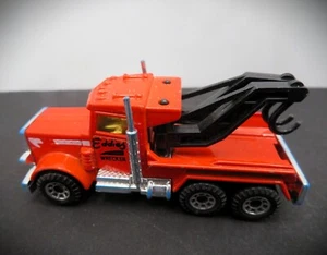 VTG Matchbox 1981 Peterbilt Tow Truck "Eddies Wrecker" Made In England - Picture 1 of 14