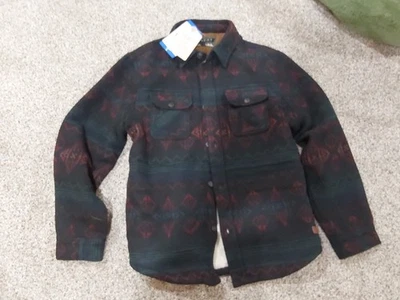 JACHS New York WOOL BLEND Mens LARGE Aztec Wool Blend Lined Jacket NWT FREE SHIP - Image 1 of 4