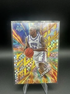 2024-25 Bowman U Cromo RJ JONES #FL-18 Flash X-Fractor TCU - Imagen 1 de 2