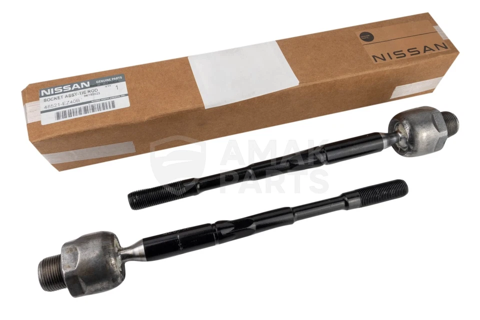 Extremo de barra de amarre interior genuino OEM para Nissan Titan 2017-2024 48521EZ40B 48521-EZ40B Foto 1 de 4