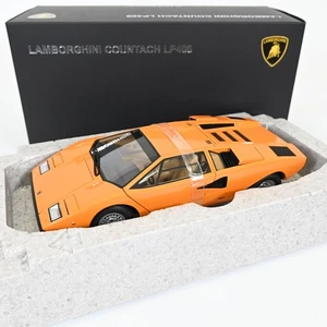 AUTOart 1/18 Lamborghini Countach LP400 Orange Diecast Model Car - Picture 1 of 18