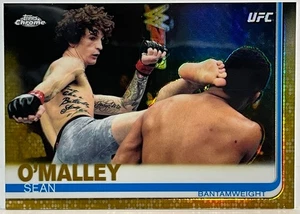 Tarjeta refractor de oro Sean O'malley 2019 Topps cromada UFC 26/50 #90 - Imagen 1 de 3