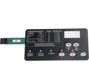 Pentair 472610Z Switch Membran Pad Ersatz MasterTemp Pool und Spa - Bild 1 von 18