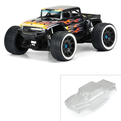 Pro-Line Racing 1/5 Pre-Cut 1956 Ford F-100 carroceria transparente para X-MAXX PRO361017 - Imagem 1 de 4