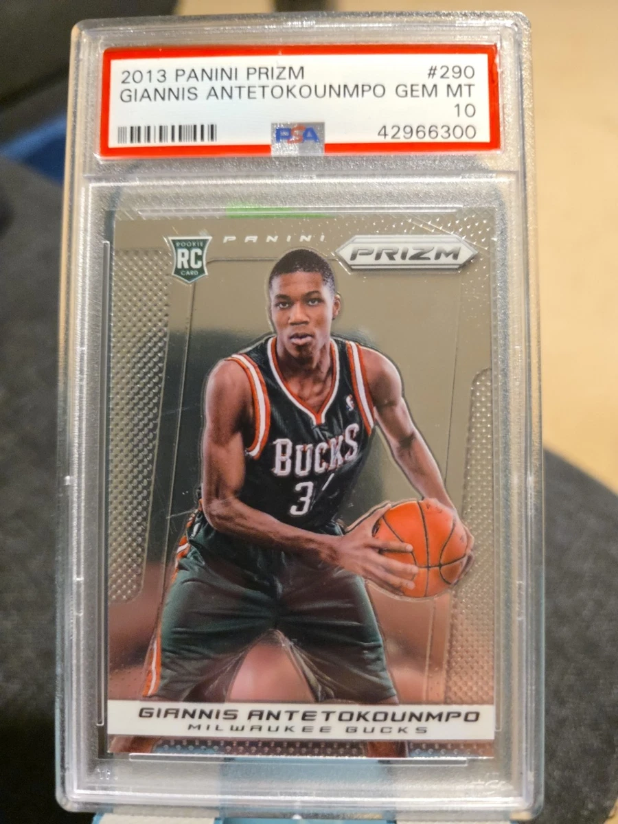 Giannis Antetokounmpo Professional Sports 10 Graded Basketball
