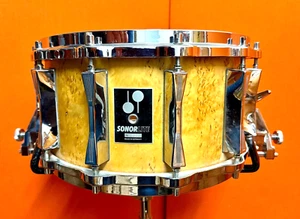 Vintage 14x7,25 Sonor Lite Maserbirke Snare Scandinavian birch Signature Modell - Bild 1 von 13