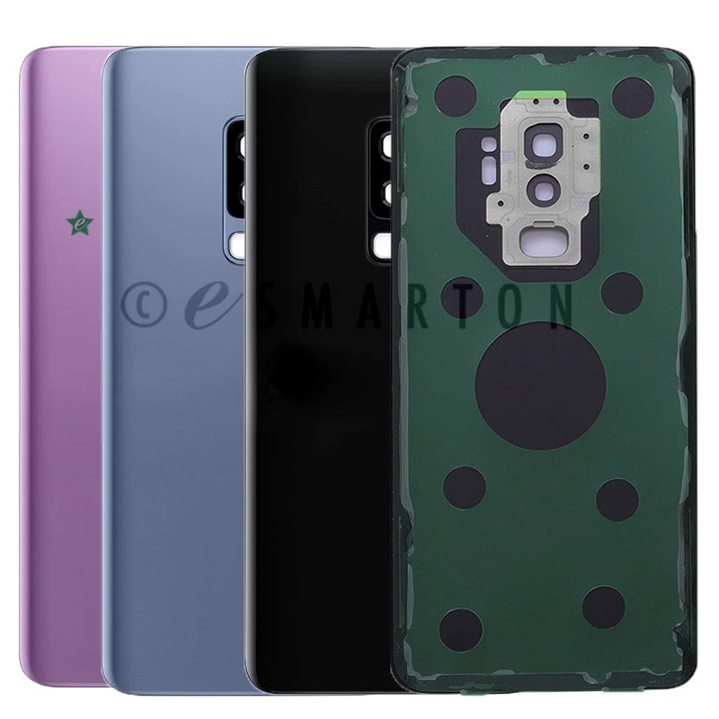 Carcasa trasera para puerta de batería Samsung Galaxy S9 Plus G965 + lente de cámara Foto 1 de 1
