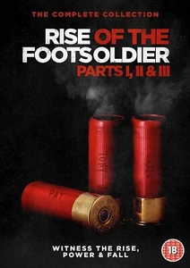 NEW & SEALED RISE OF THE FOOT SOLDIER DVD PARTS I, II & III COMPLETE COLLECTION - Picture 1 of 1
