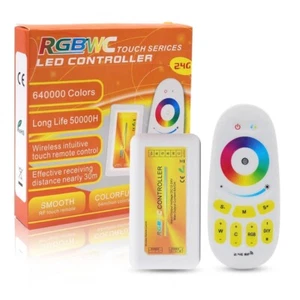 DC12-24V 5X6A/CH RGBCCT RGBW LED Strip Controller With RF Touch Remote Use Light - Picture 1 of 6