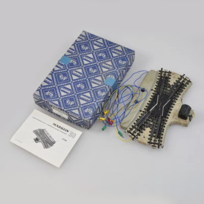 Märklin 5126 - Double Slip Switch - Blue Box - H0 - #2 - Image 1 of 4