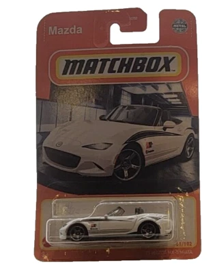 Matchbox Collectible Car '15 Mazda MX-5  Miata Mattel 61/102 - Image 1 of 2