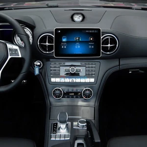 Android 13 Car GPS Radio Stereo Dash BT Wireless Carplay 6+128G For Benz SL R172 - Foto 1 di 12
