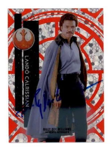 BILLY DEE WILLIAMS AS LANDO CALRISSIAN 2015 STAR WARS TEK RED AUTO #5/5 T5632 - Picture 1 of 2