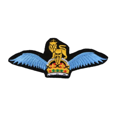 WW2 British Glider Pilot Regiment Wing Badge -Repro RAF Air Force Military Patch - Image 1 of 3
