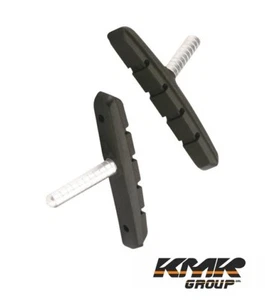 AP45 COPPIA PATTINI FRENO MTB CANTILEVER 70 MM NERO-ASHIMA / - Imagen 1 de 1