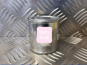 Baby Rosa Pinsel auf Farbe DIY seidenmatt Metall Holz Kunststoff 125ml - Bild 1 von 4